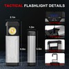 iToncs Rechargeable Tactical Flashlights High Lumens - Super Bright Powerful