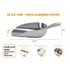 Cuchara de aluminio fundido – 38 onzas – Parte inferior