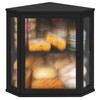 viewcare Corner Bread Box for Kitchen Counter, Bamboo Wood Large