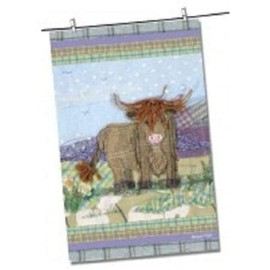 Abigail Mill TWEEDIE HIGHLAND COW TEA TOWEL