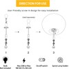 RONDURE 12.5" Modern Ceramic Table Lamp, Modern Bedside Lamps for