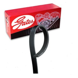 Gates AC Power Steering Micro-V Serpentine Belt compatible with Ford Transit-350 3.5L 3.7L V6 2015-2019