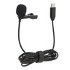 Wireless Lavalier Microphone ‑34dB Metal Lapel Mic for Insta360 ONE