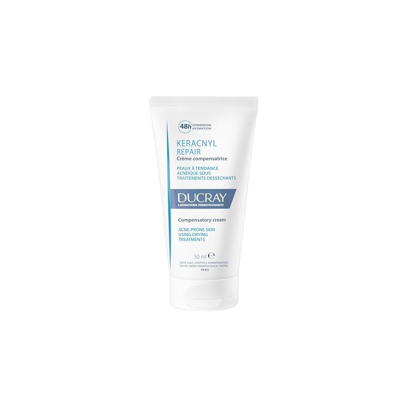 Ducray Keracnyl Repair, Crema Nutritiva, 50ml