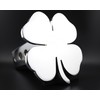 Chrome Four Leaf Clover Hitch Cover