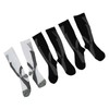 3 Packs Compression Socks Nylon Wire Ventilate Athletic Calf Socks