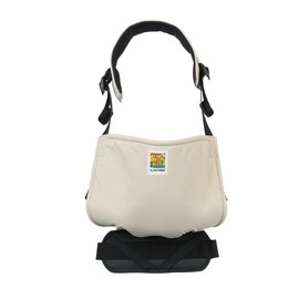 Nippon ETEX Humor Baby Side Carrier, Light Beige, Can Be Used After Sitting Your Neck Lumbar Bones, Simple, Carrier, Compact, Carry, Shock Absorption, Writing Down by Satakeshunsuke, Machine Washable,