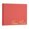 PATIKIL Elegant Guestbook, 9"x7" Offset Paper Wedding Guest Book Stylish