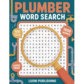 Plumber Word Search: A Fun and Relaxing Puzzle Book for Plumbing Professionals