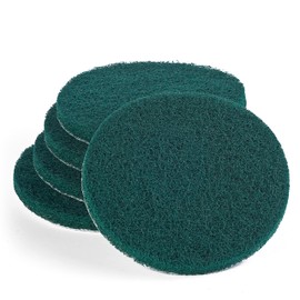 Wfix Velcro sanding fleece for random orbital sanders, 150 mm, P80-120, coarse, green, pack of 10, sanding sponge, polishing sponge, 150 mm, for metal, including stainless steel, stone, wood, plastic