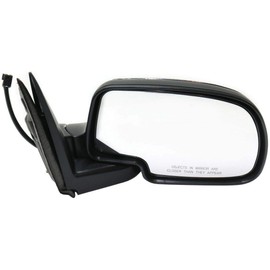 Parts N Go 1999-2002 Chevy Silverado Chrome Power Door Mirror Passenger Side Right Hand Sierra - 15172248 GM1321174