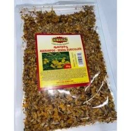 Tanner's cassia, 50g Avarampoo organic, cassia, Senna Auriculata, cassia Auriculata, yellow flowers, Aavartaki, Ranawara, Avaram Poo