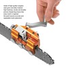 Chainsaw Sharpening Jig Portable Hand Crank Chain Sharpener for Lumberjack