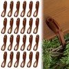 24 Pcs Christmas Garland Hanger Mantle Garland Hooks, No Damage,