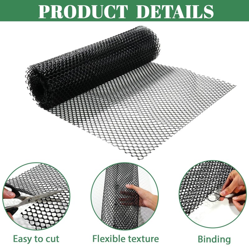 COZYDIG 20FT Mesh Tree Trunk Protector Guard,Tree Wraps to Protect