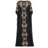 ODIZLI Muslim Dress for Women Abaya Prayer Dress Short Sleeve