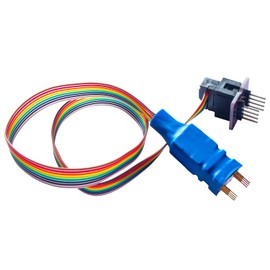 XGOIENZI DFN8 QFN8 WSON8 Chip Probe Line Clip Read Write Chip Circuit Programming 1.27 6 x 8 for USB Programmer EZP2019 EZP2023 Xgecu TL866II T56 T48 RT809F RT809H