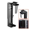 Universal Under Desk CPU PC Mount Holder Adjustable Computer Tower