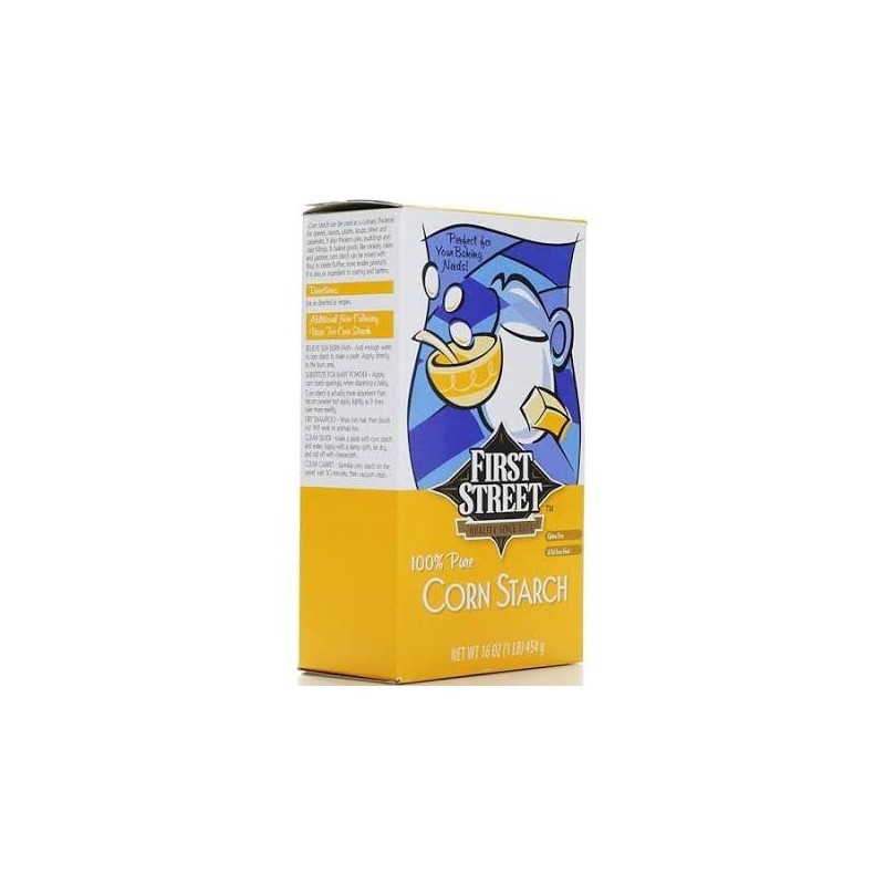First Street Corn Starch, 16oz