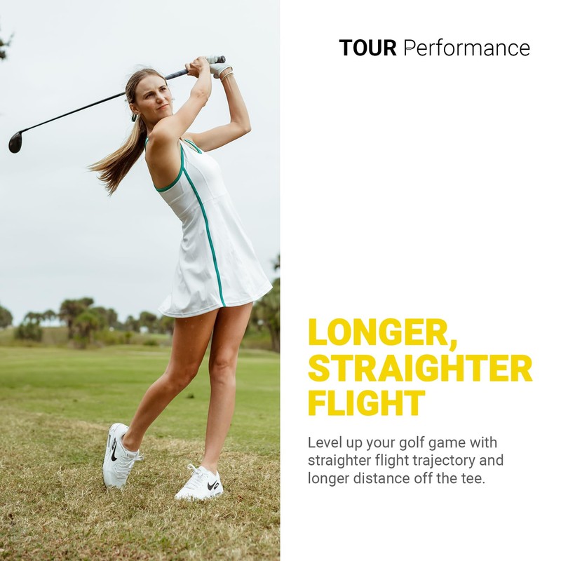 Trust Golf Ball | Aurora Bright Yellow | Soft |