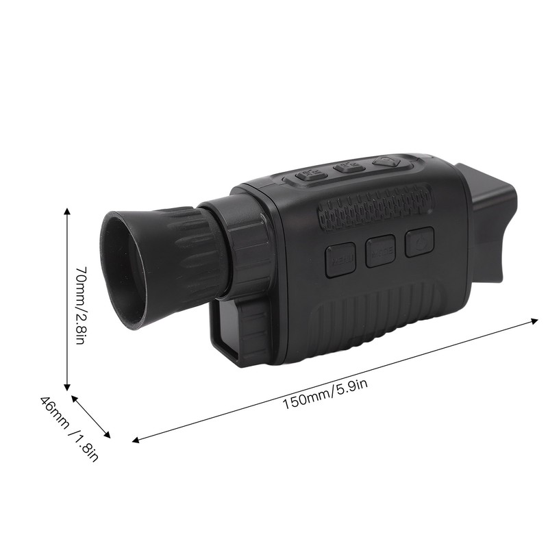 Digital Infrared Monocular 5X HD Rechargeable Night Vision Infrared Monocular
