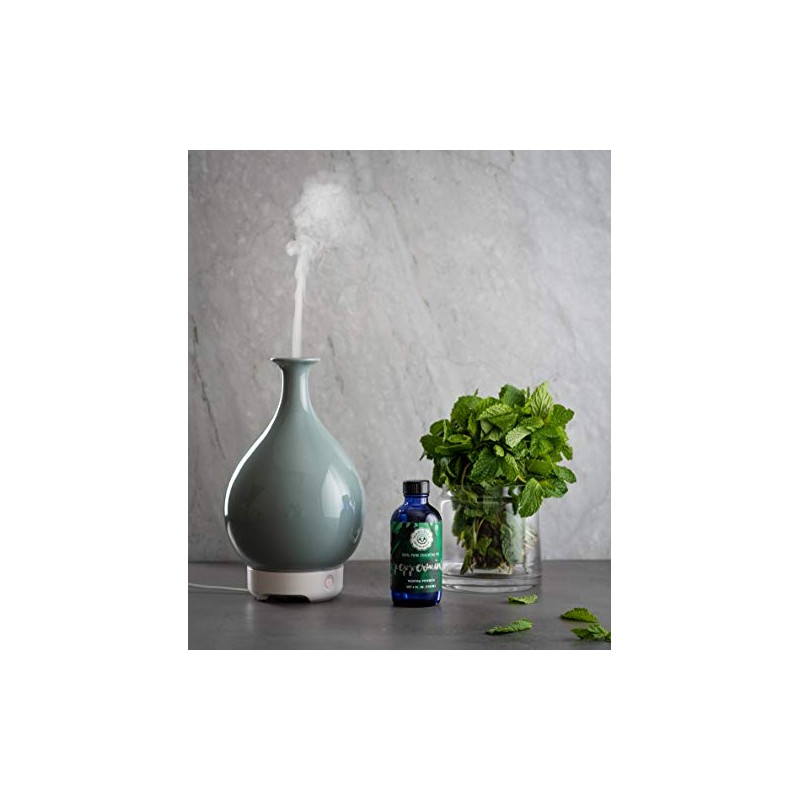 Essential Oil (Double Bottle of 1 oz, Peppermint)