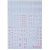 1/144 RB02 コーションデカール パステルピンク 1枚入 RB02-144PPI