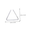 Kisangel Triangle Bell for Early Education Musical Instrument for Safe