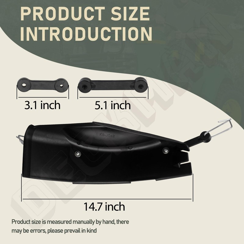 GY00115 Deck Mulch with Mounting Accessories Compatible with John Deere