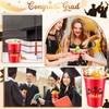Qinyoung 36 Pcs 2025 Graduation Plastic Cups 16 oz Congrats