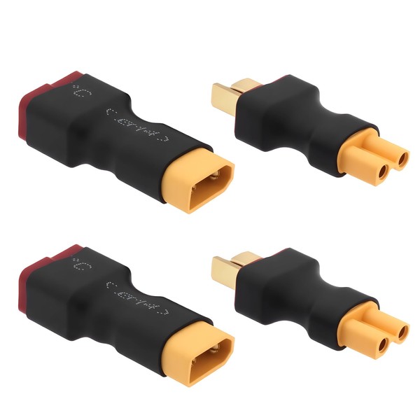 eMagTech 4X XT30 Connector to Deans T Plug Male Female