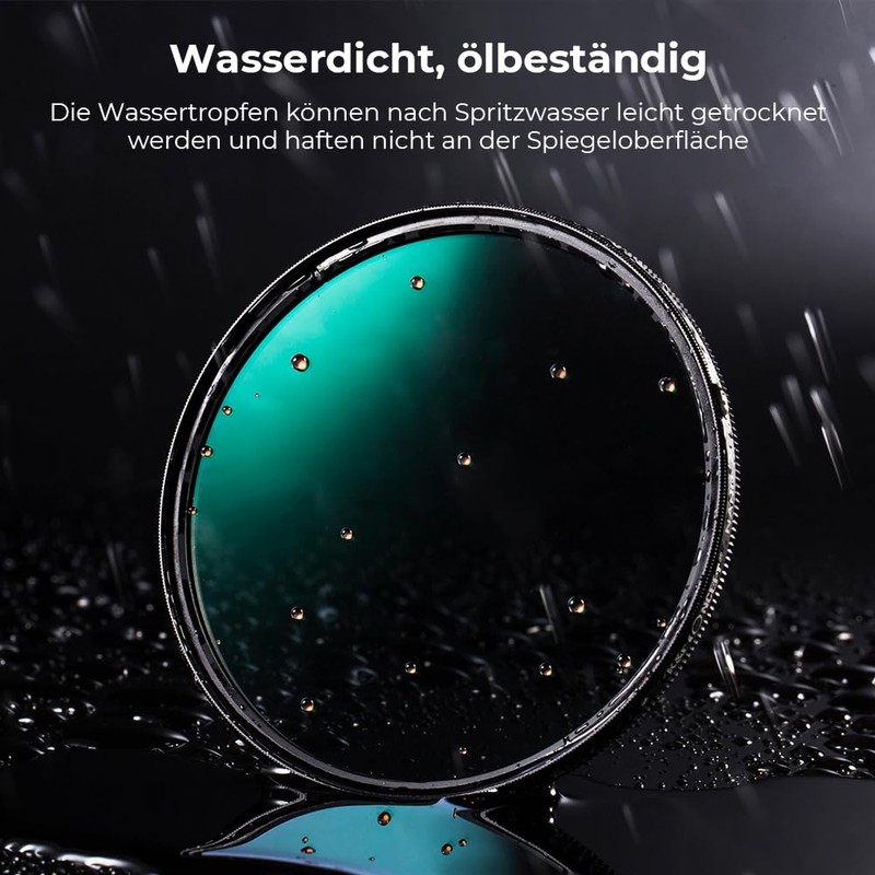 K&F Concept Nano X-Series Polarising Filter 52 mm CPL Filter