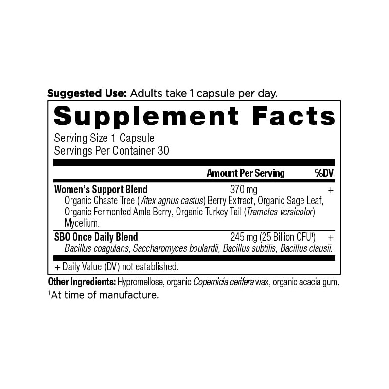 Probióticos Mujeres Ancient Nutrition Once Daily Mujer Quilates Apoyo Digestivo
