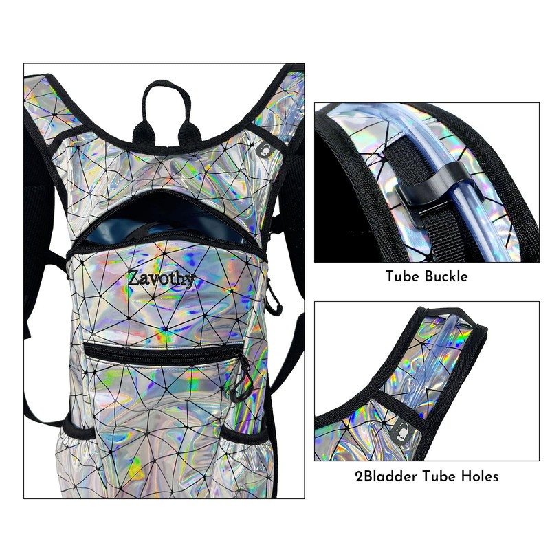 Zavothy Rave Hydration Backpack Lightweight Water Backpack for Cycling Running