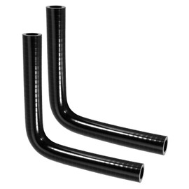5/8 Inch Car Engine Heater Hose, 3 Layers Coolant Turbo Pipe 90 Degree Elbow ID 16mm, 2Pcs