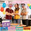 24 Double Sided Photo Booth Props 11x5.5in,Birthday & Party Decor