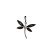 Artisana-Schmuck Amber Pendant Green Dragonfly Set in 925/000 Sterling Silver,