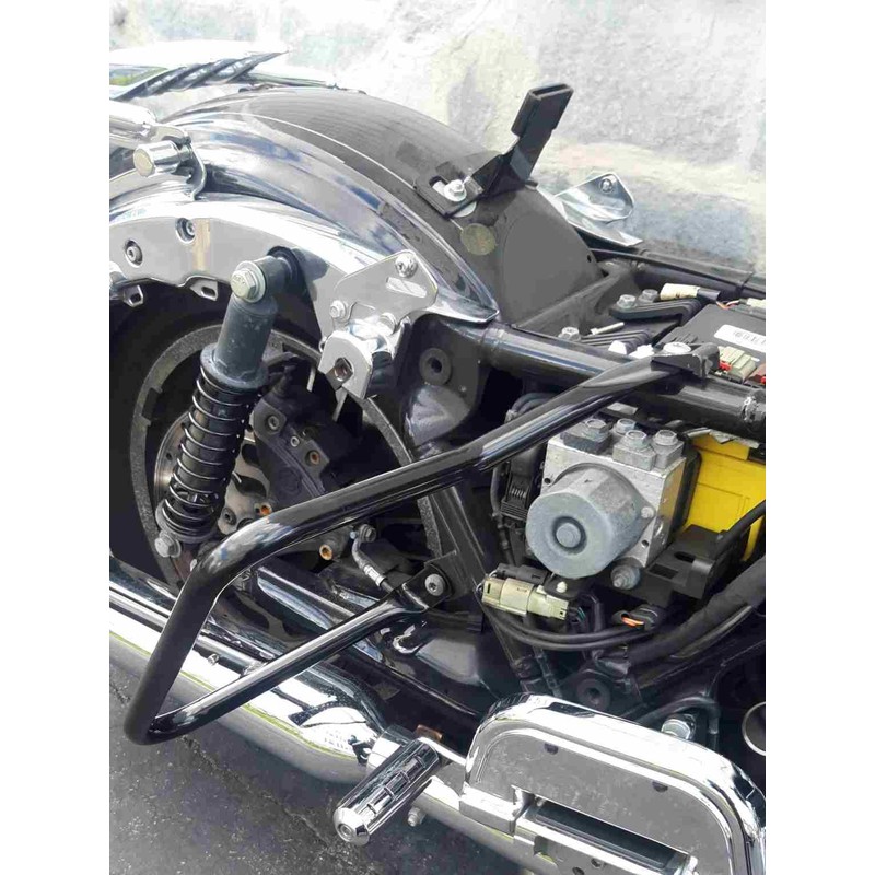 FreeAgain Heavy-Duty Saddlebag Bracket – Compatible with 2014-2021 Motorcycle Models,