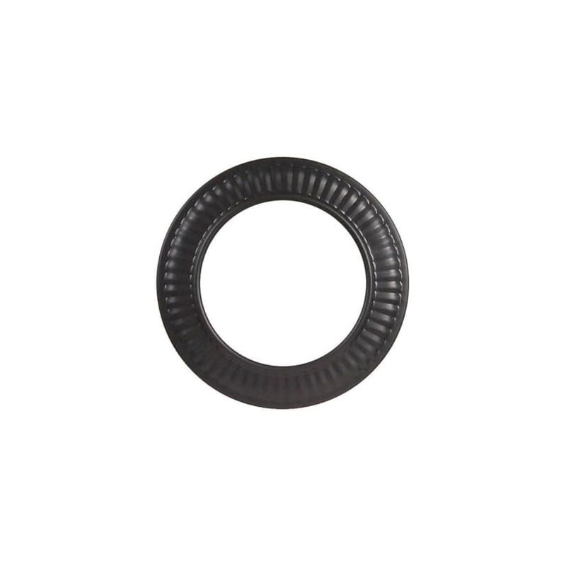 7" Diameter 24 Gauge Black Trim Collar