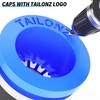 TAILONZ PNEUMATIC 50 pcs Straight Push Connectors Plastic Quick Release