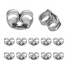 PATIKIL 12 Pcs Pure Titanium Earring Backs, Locking Earring Backs