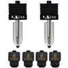 HzdaDeve 2-Pack 0.6MM H2D Combo Hotend Druck Kopf Hot End
