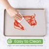 Bakeley 0.8mm 17-Inch Half Sheet Baking Pans,0.8mm Durable Non-Stick Carbon
