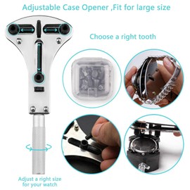 XOOL Watch Repair Kit, Watch Band Link Removal Tool, Spring Bar Tool Set, Wat...