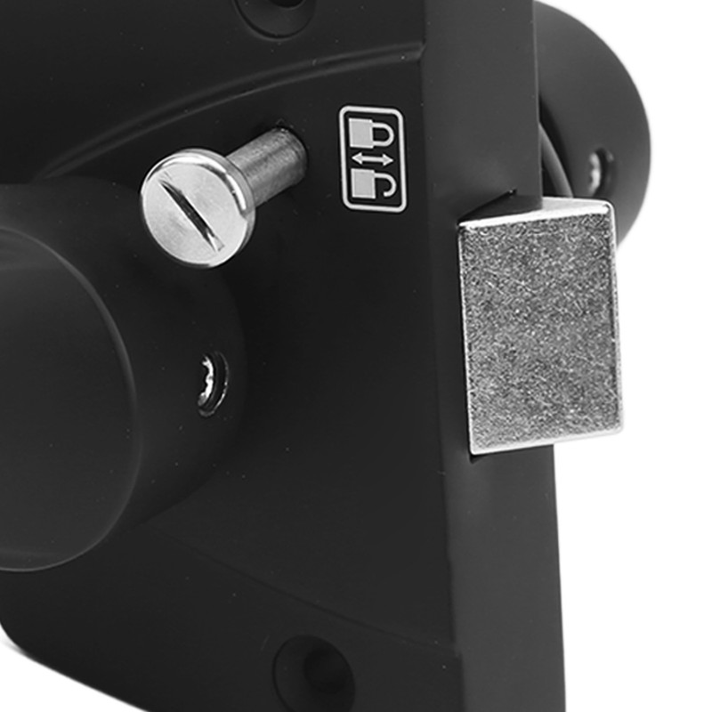 Bathroom Restroom Privacy Lock Entry Lever Lock Aluminum Alloy Matte