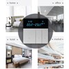 QANYEGN Programmable Smart Thermostat, Digital Thermostat with LCD Color Screen,