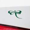 Decal Stickers of Infinity Dragonfly 1 (Green) (Set of 2)