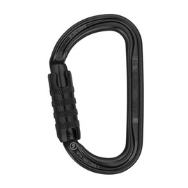 Petzl Erwachsene Karabiner Am'D Triact-Lock, Schwarz