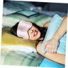 WOONEKY Weighted Sleep Eye Mask Decorative Silk Sleeping Blindfold Light