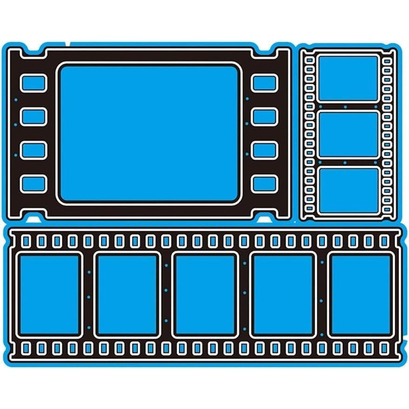 Film Photo Metal Cutting Dies Stencil Scrapbooking DIY Album Stamp